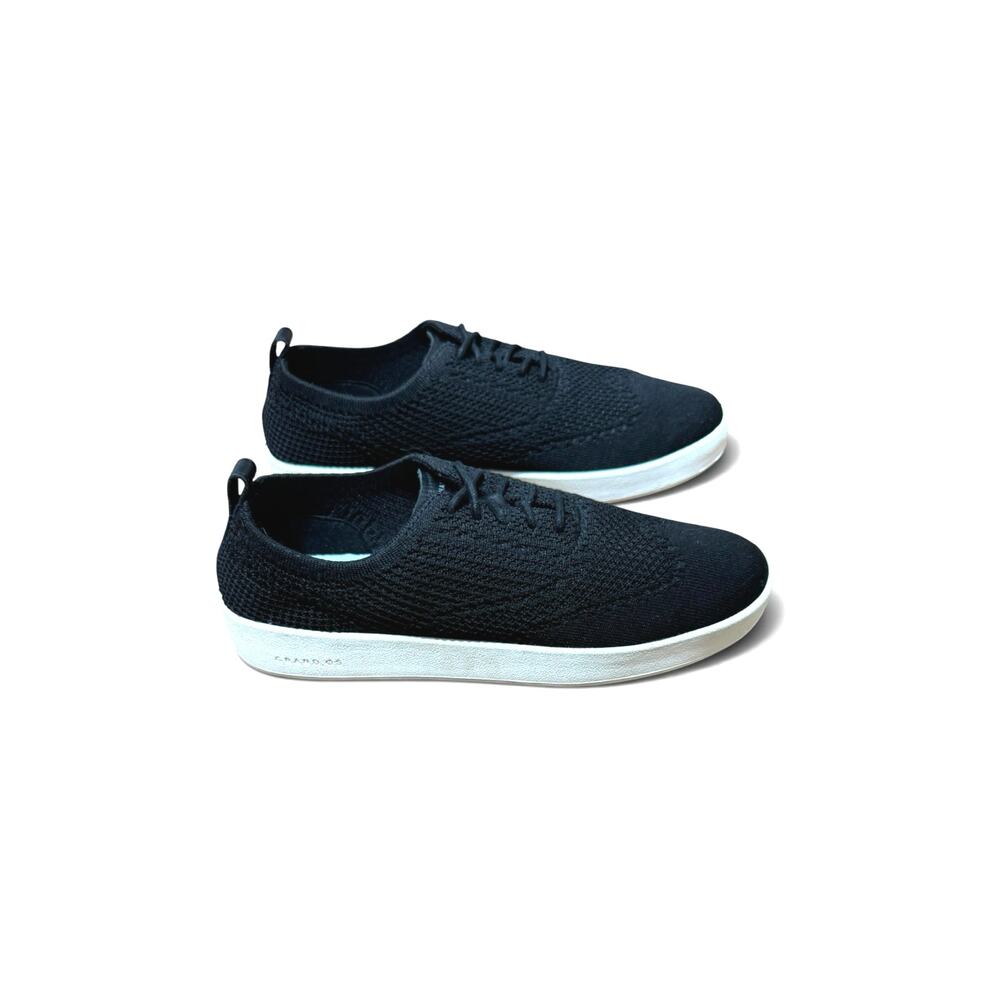Cole HAAN Women’s 2.ZERØGRAND Stitchlite Oxford Sneakers Black Knit Size 7